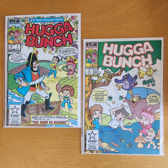 Marvel Other - Hugga Bunch  #1, #5 - 1980s Marvel Comics (Lot of 2) 
